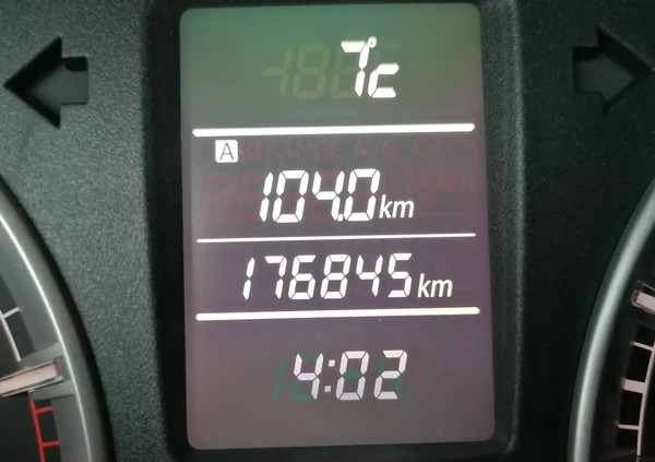 Suzuki Swift cena 19990 przebieg: 176000, rok produkcji 2012 z Gniezno małe 254